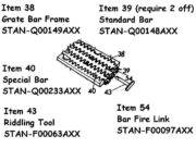 AGA BAR FIRE STANDARD Q00148AXX